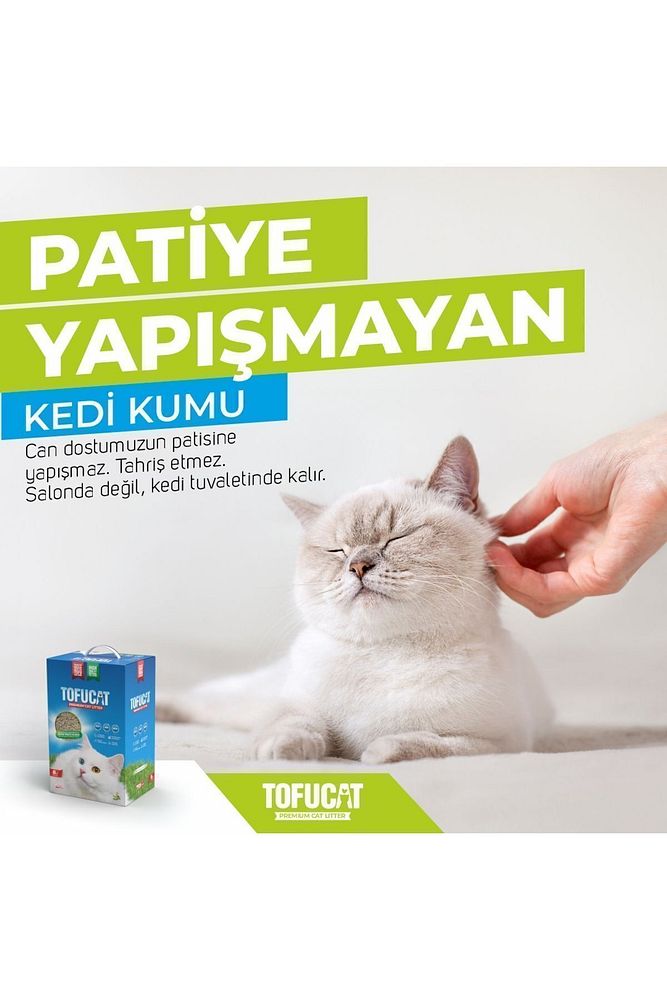 24 Litre Fırsat Paketi (6 LİTRE X 4 ADET) Pelet Tofu Kedi Kumu