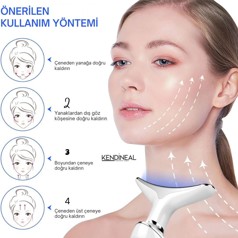 Kendineal Sıkılaştırıcı & Kırışıklık Azaltıcı Cilt Bakım Aleti – Gençleştirici Etki