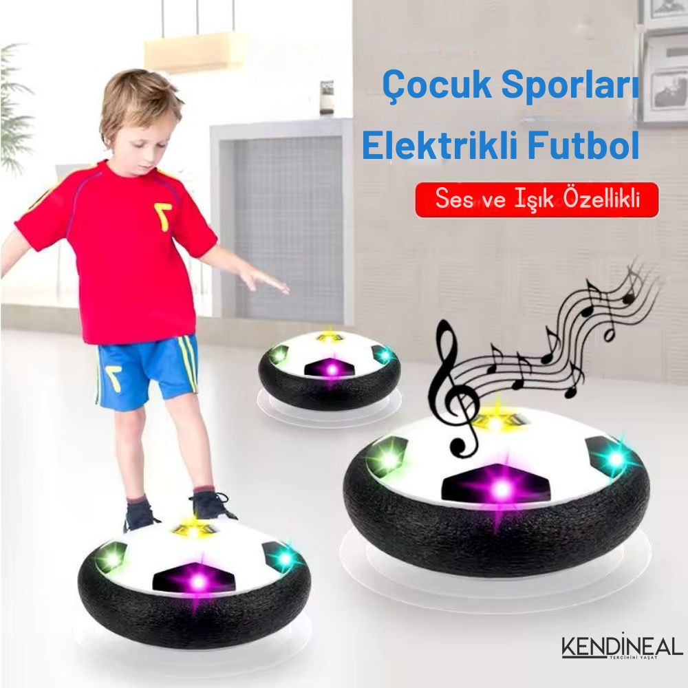 Elektrikli Futbol Seti – Ses ve Işık Özellikli Çocuklar İçin Eğlenceli Spor Oyunu