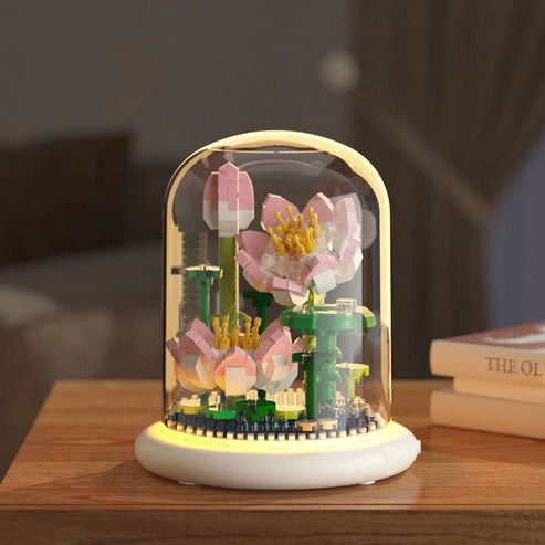 Kendineal LED'li LEGO Çiçek - Eğlenceli ve Dekoratif Hediye - Kendine Al