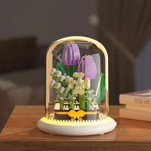 Kendineal LED'li LEGO Çiçek - Eğlenceli ve Dekoratif Hediye - Kendine Al