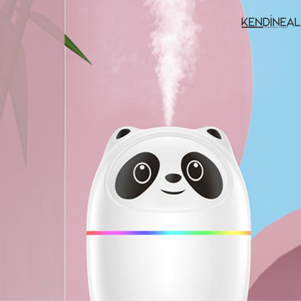 Kendineal AromaGlow Panda Hava Nemlendirici ve LED Gece Lambası