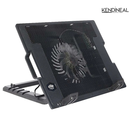 Kendineal RGB Işıklı Laptop Soğutucu – 5 Kademeli Ergonomik Stand & Güçlü Fan