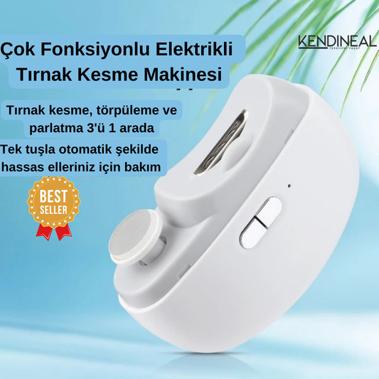 Çok Fonksiyonlu Otomatik Tırnak Makası Bileme ve Cilalama - Göz Alıcı Manikürler - Kendine Al