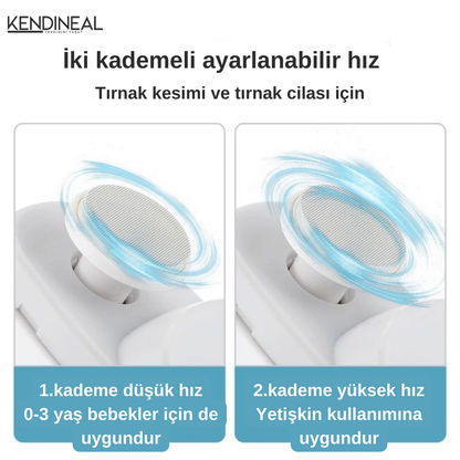 Çok Fonksiyonlu Otomatik Tırnak Makası Bileme ve Cilalama - Göz Alıcı Manikürler - Kendine Al