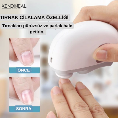 Çok Fonksiyonlu Otomatik Tırnak Makası Bileme ve Cilalama - Göz Alıcı Manikürler - Kendine Al
