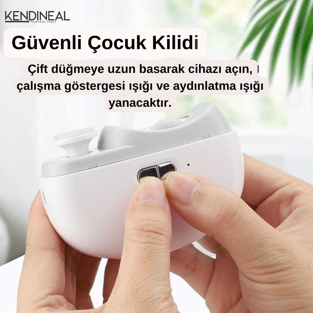 Çok Fonksiyonlu Otomatik Tırnak Makası Bileme ve Cilalama - Göz Alıcı Manikürler - Kendine Al