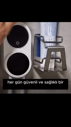 UV Sterilizasyonlu Mini Taşınabilir Seyahat Diş Fırçası Kutusu-Şarj Edilebilir Ultra Hijyenik Koruma - Kendine Al