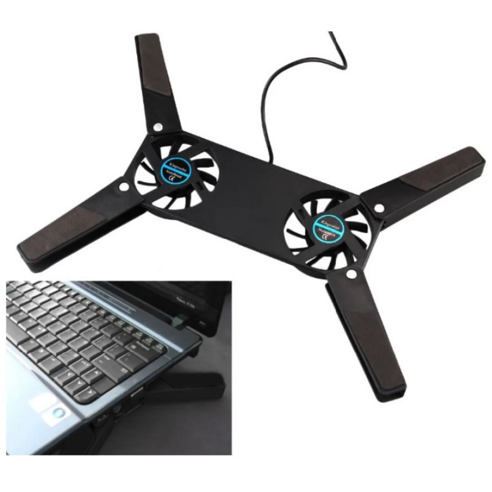 Kendineal Yüksek Performanslı Ergonomik Laptop Soğutucu – 2 Fanlı, Katlanabilir & Taşınabilir Tasarım!