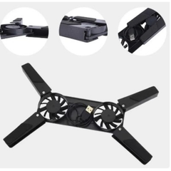 Kendineal Yüksek Performanslı Ergonomik Laptop Soğutucu – 2 Fanlı, Katlanabilir & Taşınabilir Tasarım!